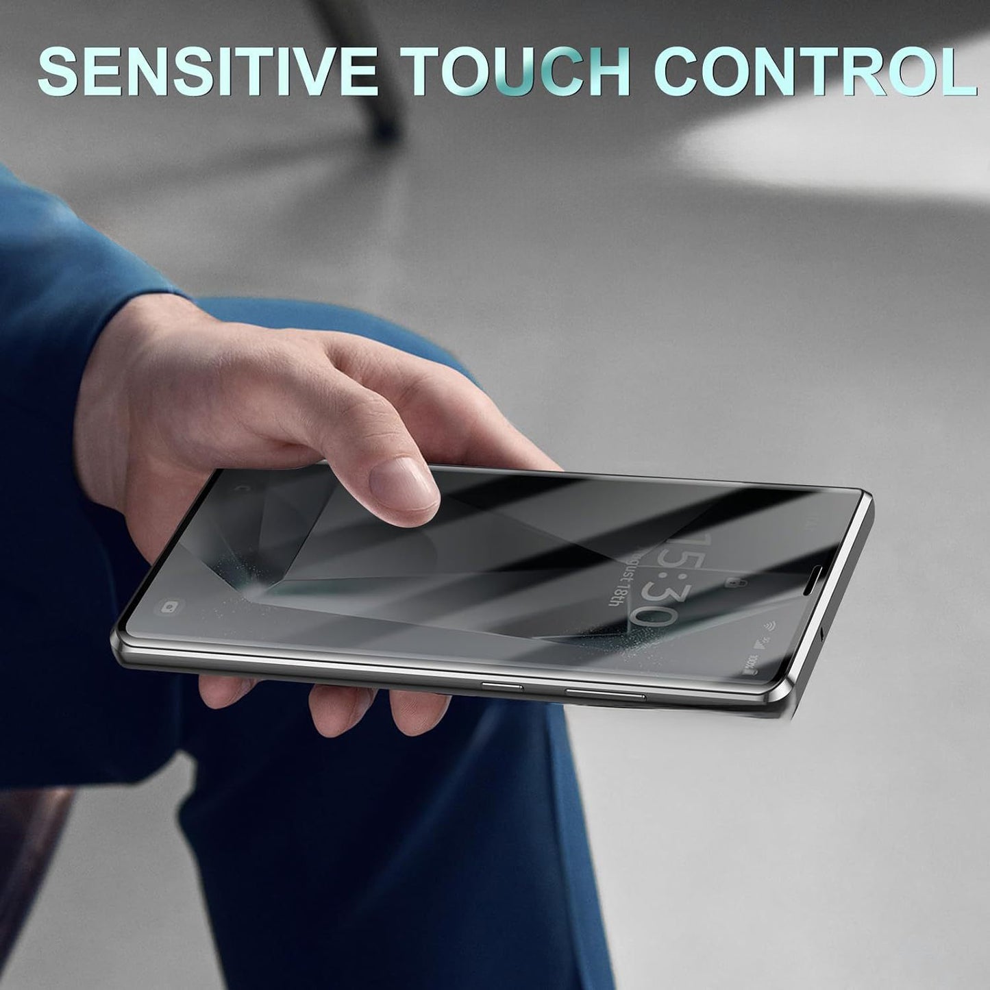 Samsung Galaxy S21 Plus 5G Double Magnetic Privacy Glass Back 360° Protection Cover