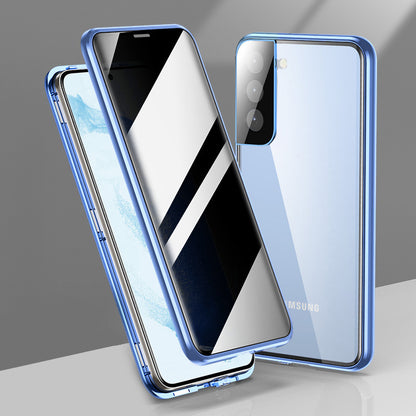 Samsung Galaxy S21 Plus 5G Double Magnetic Privacy Glass Back 360° Protection Cover