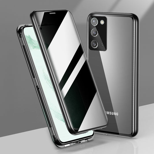 Samsung Galaxy Note 20 5G Double Magnetic Privacy Glass Back 360° Protection Cover