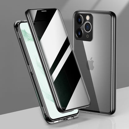 iPhone 11 Pro Max Double Magnetic Privacy Glass Back 360° Protection Cover