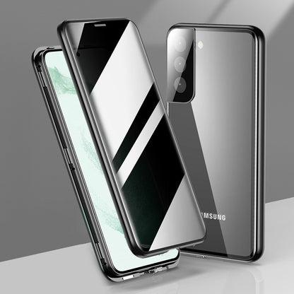 Samsung Galaxy S21 Plus 5G Double Magnetic Privacy Glass Back 360° Protection Cover