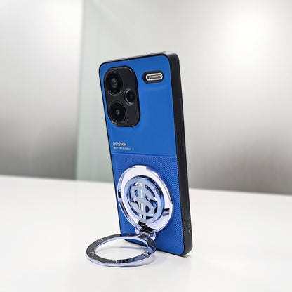 Redmi Note 13 Pro+ 5G Luxury Hybrid Money Magnet Rotating Dollar Case