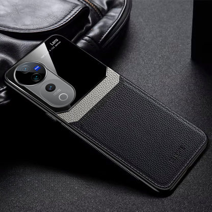 Vivo T3 Ultra 5G Premium Leather Lens Protective Case