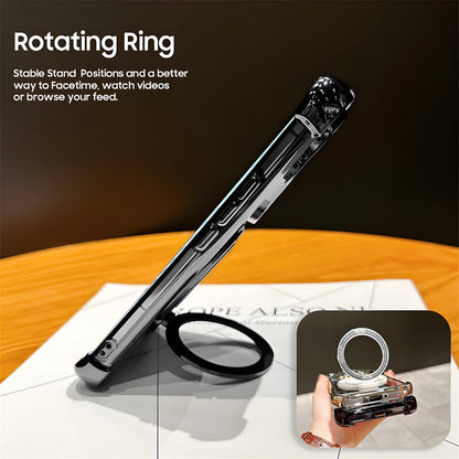 Nothing Phone 4a 5G Premium Stress Buster Wheel Rotating Shockproof Airbags Case