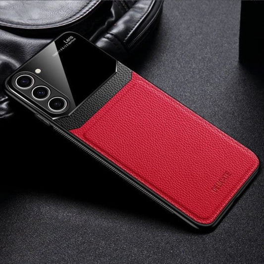 Samsung Galaxy S24 FE 5G Premium Leather Lens Protective Case