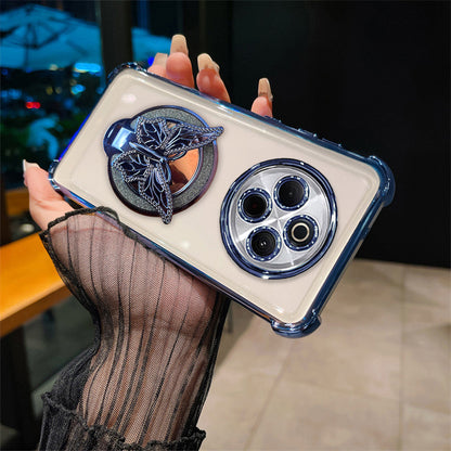 Vivo T4 5G Premium Butterfly Stand Airbags Case