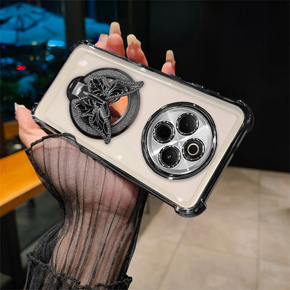 Vivo T4 5G Premium Butterfly Stand Airbags Case