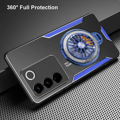 Black Premium Stand Case Vivo V27