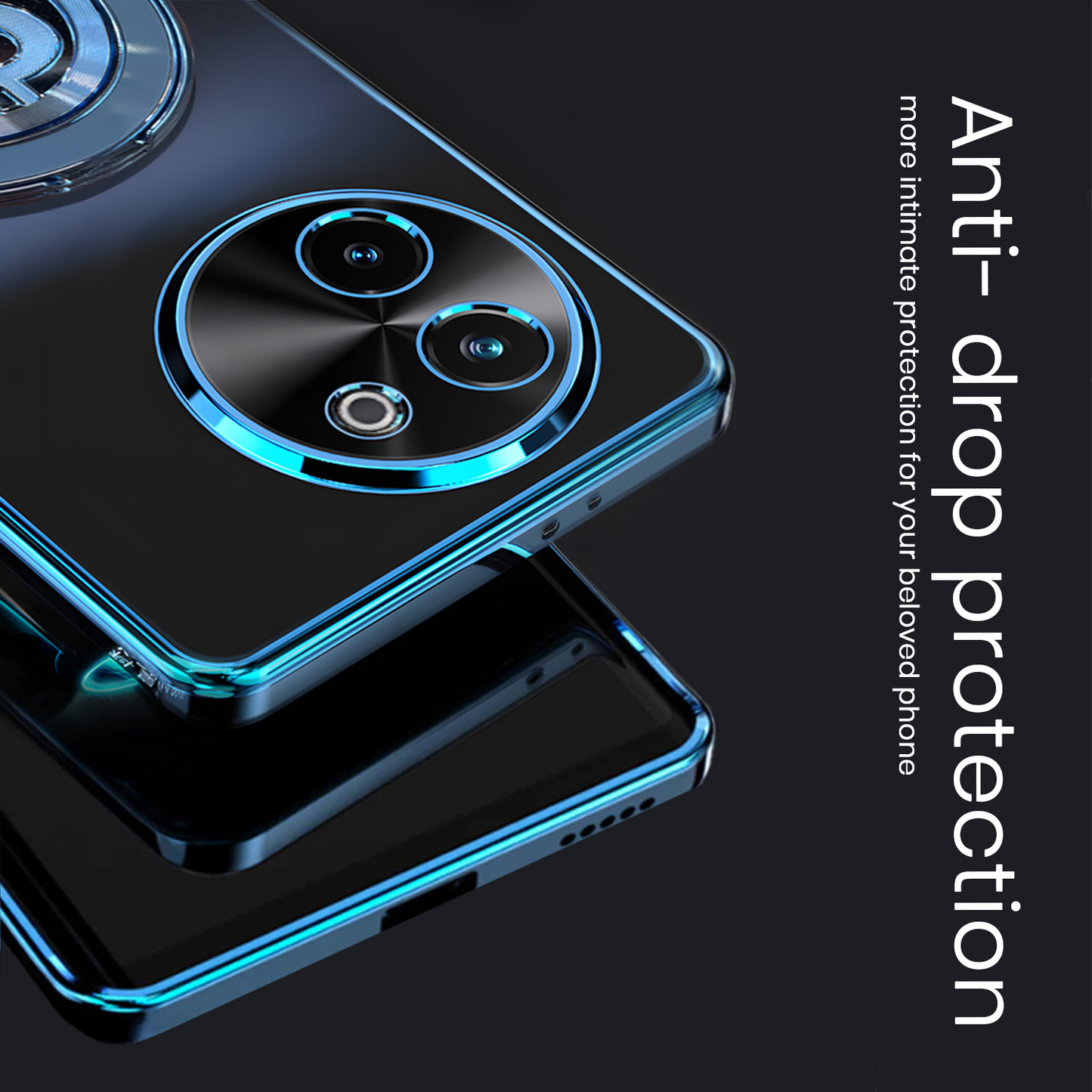 Vivo V30e 5G Electroplating Dollar Case