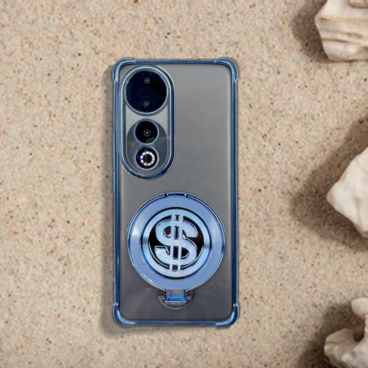 Vivo V40 Pro 5G Four Corner Airbags 100% Original Astro Money Magnet Rotating Dollar Case