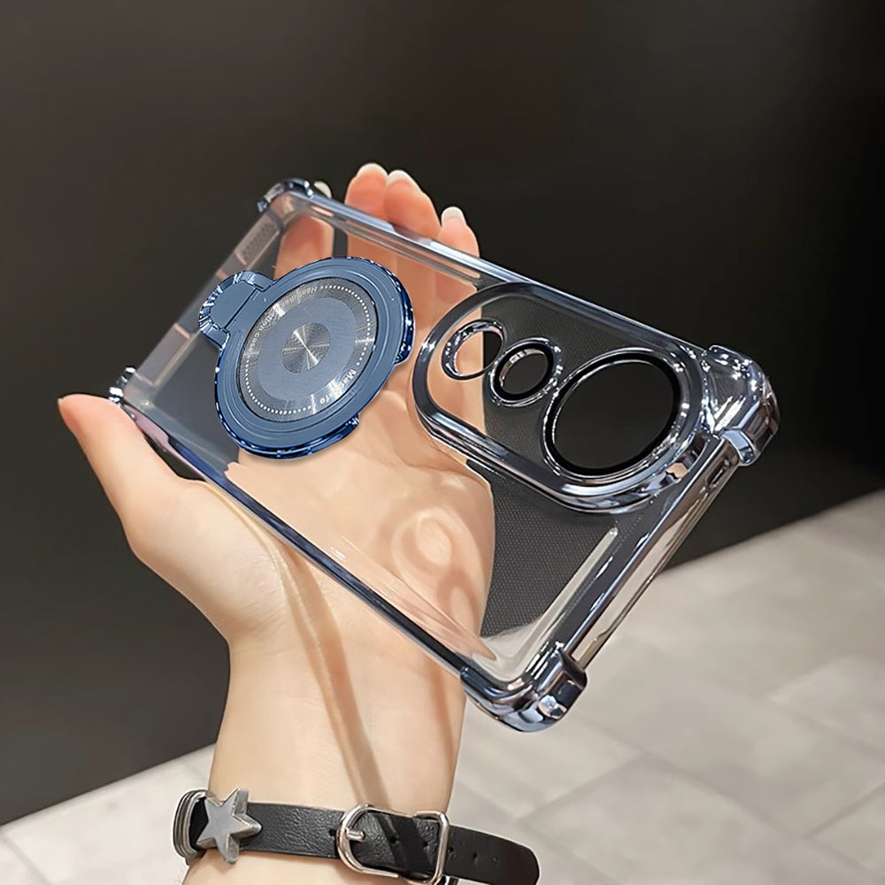 Transparent Vivo V40 Pro Blue Cover