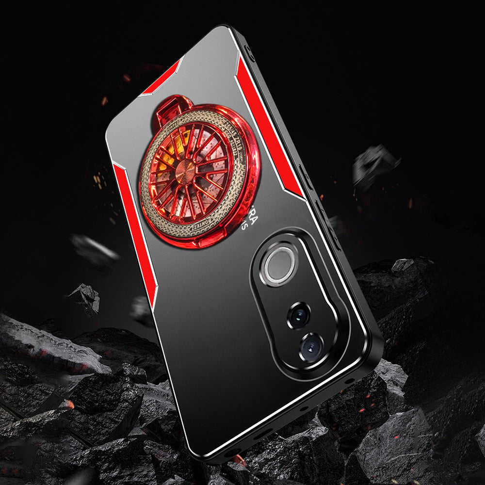 Vivo V50 5G Metal Wheel Back Case