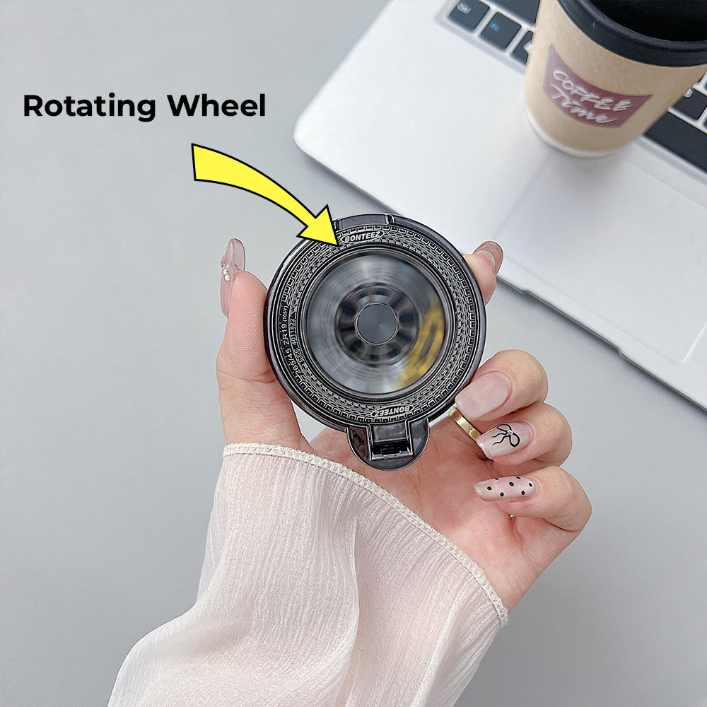 Vivo V70 FE 5G Premium Stress Buster Wheel Rotating Shockproof Airbags Case