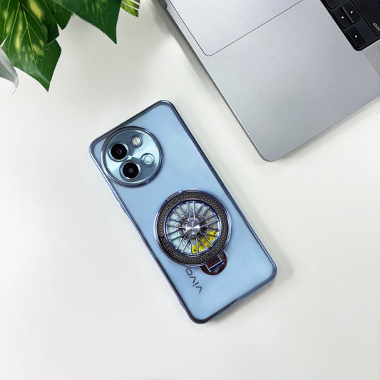 Vivo Y58 5G Ferrari Wheel Electroplating Case