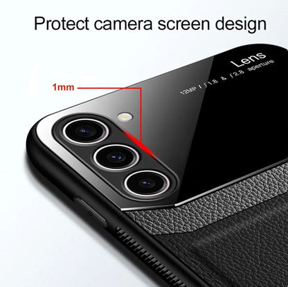 Samsung Galaxy S24 FE 5G Premium Leather Lens Protective Case