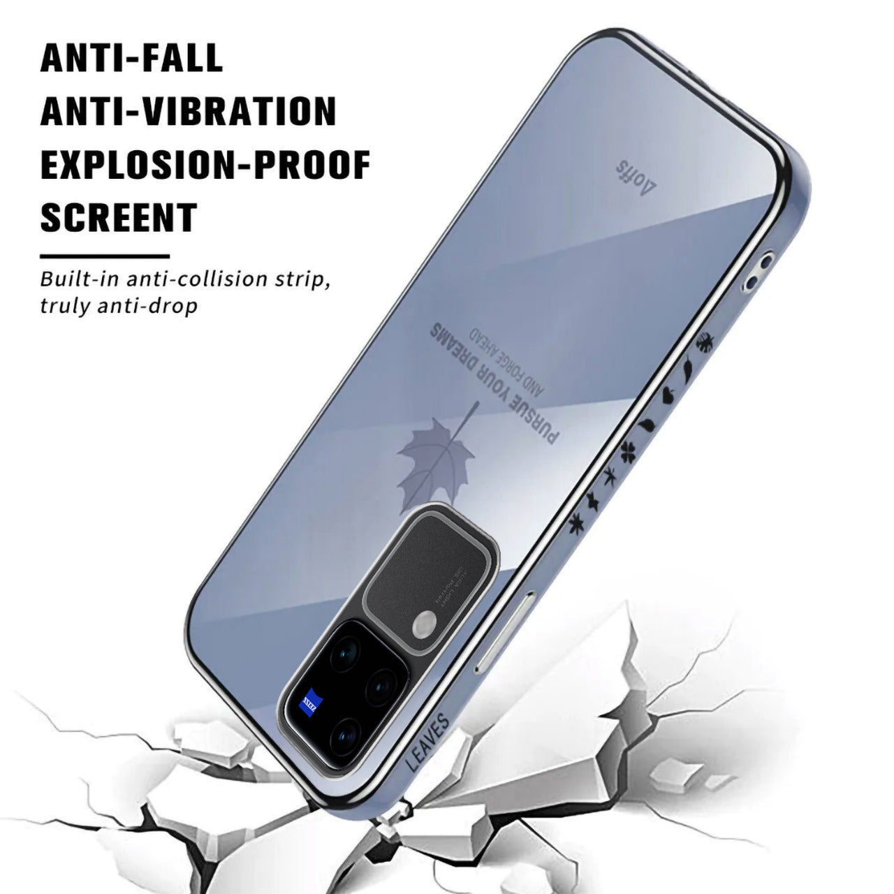 Vivo V30 Pro 5G Luxury Silicone Back Cover