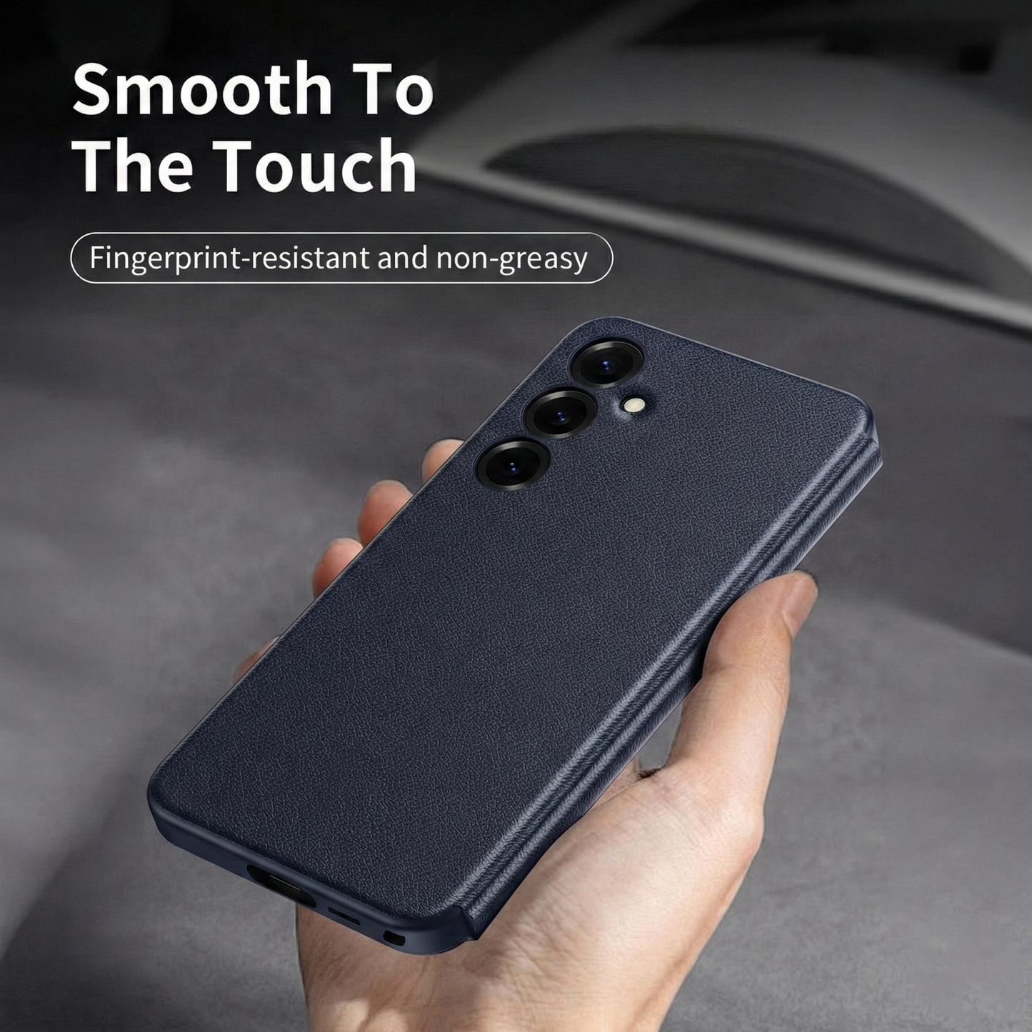 Samsung Galaxy S25 5G Smart Side Window Flip Leather Case