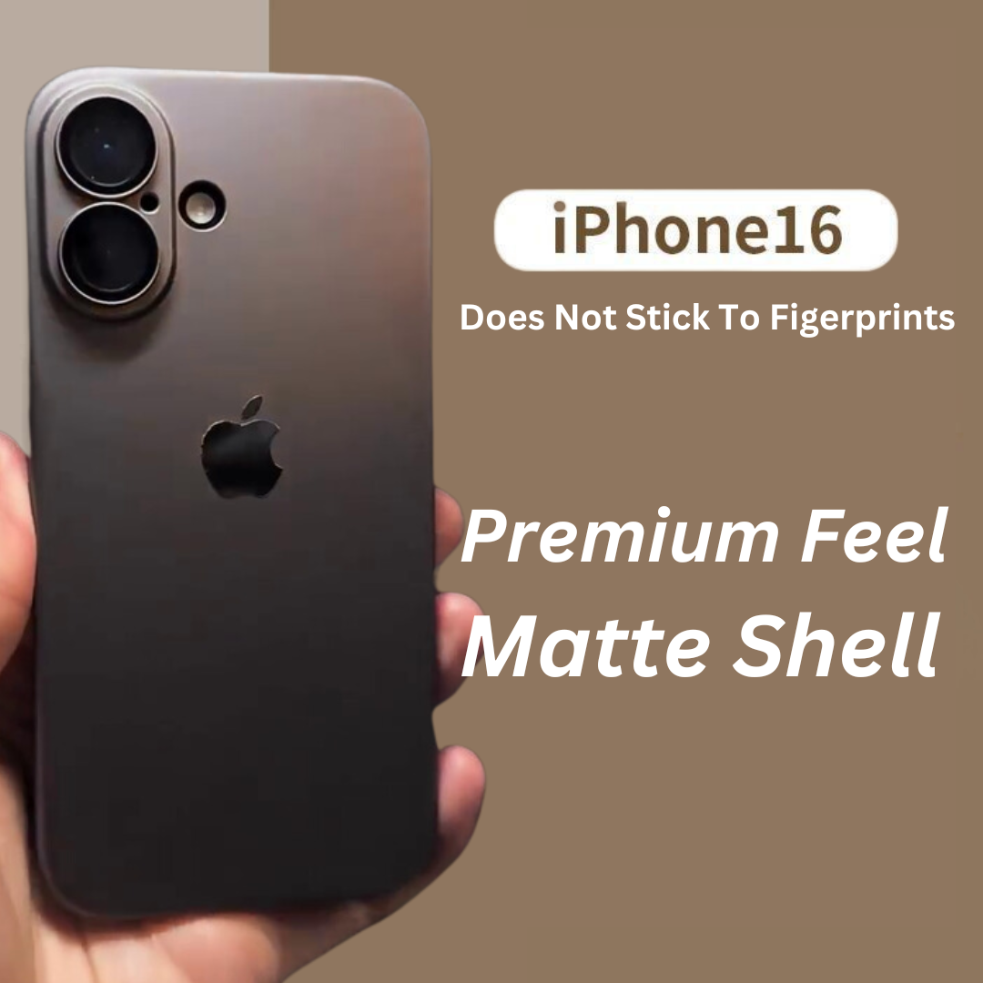 iPhone 16/16 Plus Premium Matte Finish Ultra-Thin iPhone Case