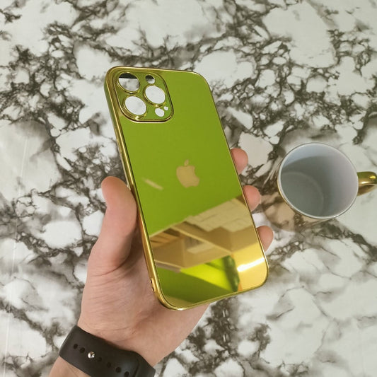 iPhone 15/16 Pro High Quality Gold Customizable iPhone Case