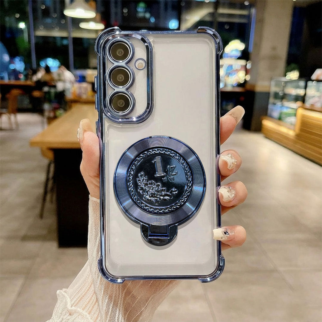 Samsung Galaxy A36 5G Premium Billion Wheel Rotating Shockproof Airbags Case