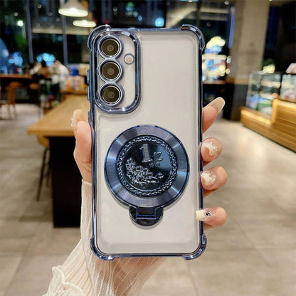 Samsung Galaxy A36 5G Premium Billion Wheel Rotating Shockproof Airbags Case