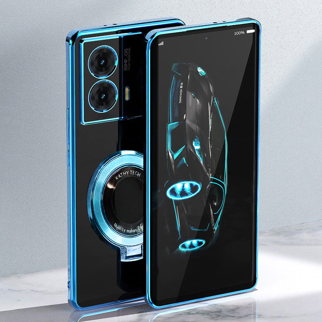 Motorola Moto G85 5G Magnifier Electroplating Case