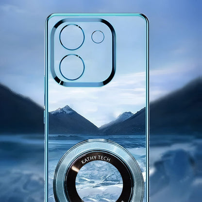 Vivo T3 Pro 5G Magnifier Electroplating Case