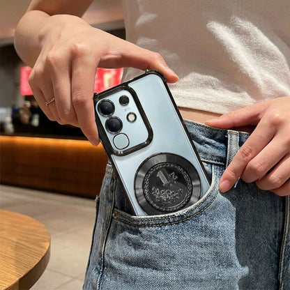 Vivo T4x 5G Premium Billion Wheel Rotating Shockproof Airbags Case