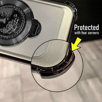 Vivo T4x 5G Premium Billion Wheel Rotating Shockproof Airbags Case