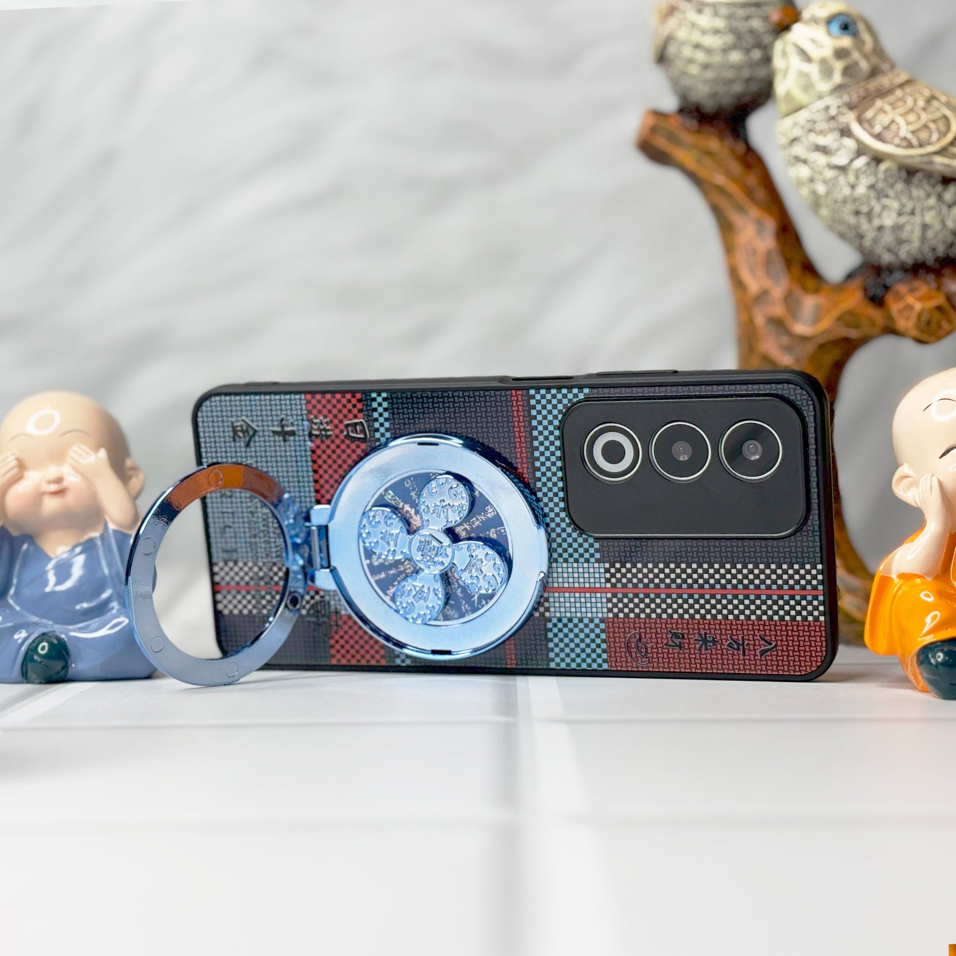 Oppo A3 Pro Grid Rich Manifestation Standable Case