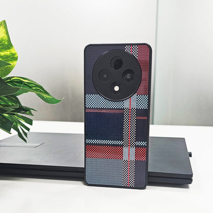 grid pattern OPPO F27 PRO back cover