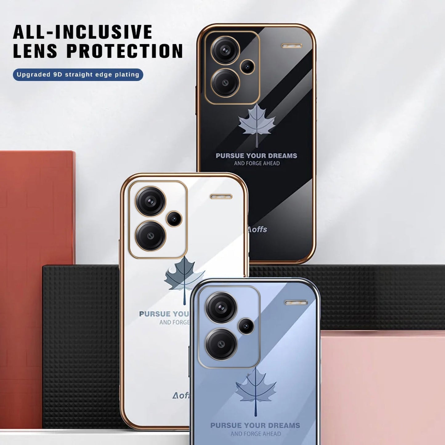 Redmi Note 13 Pro+ 5G Luxury Silicone Back Cover