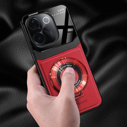 Leather Back Case vivo T3 pro