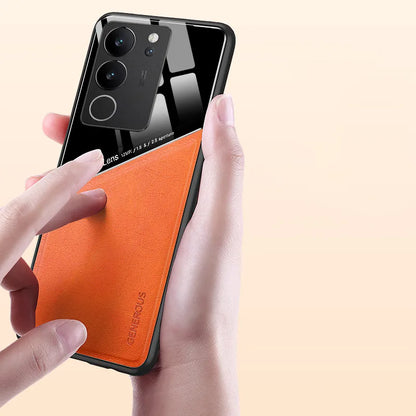 Vivo V29 5G luxury Generous® Leather Protective Back Case