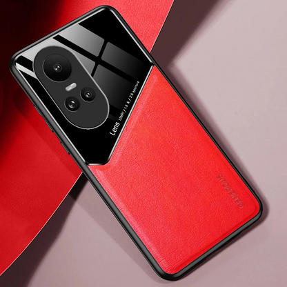 Oppo Reno 10 5G luxury Generous® Leather Protective Back Case