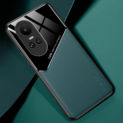 Oppo Reno 10 5G luxury Generous® Leather Protective Back Case