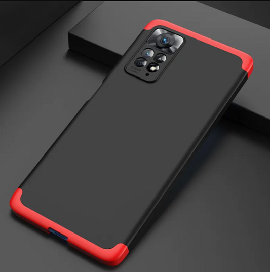 Redmi Note 11 Pro+ 5G Ultimate 360° Shockproof Complete Protection Matte Back Cover