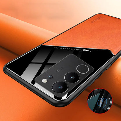 Vivo V29 5G luxury Generous® Leather Protective Back Case