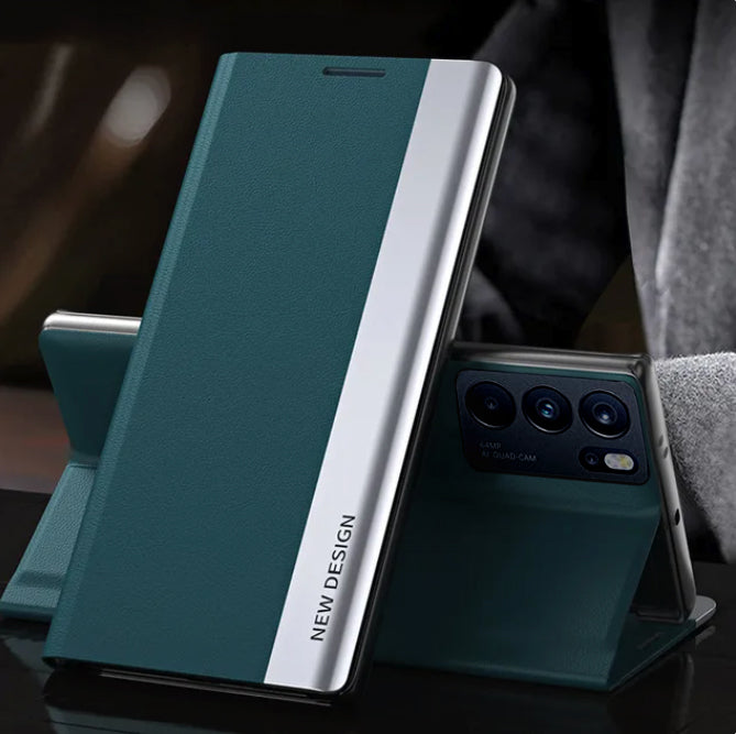 Oppo Reno 6 5G Magnetic Flip Leather Case