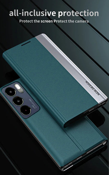 Oppo Reno 6 5G Magnetic Flip Leather Case