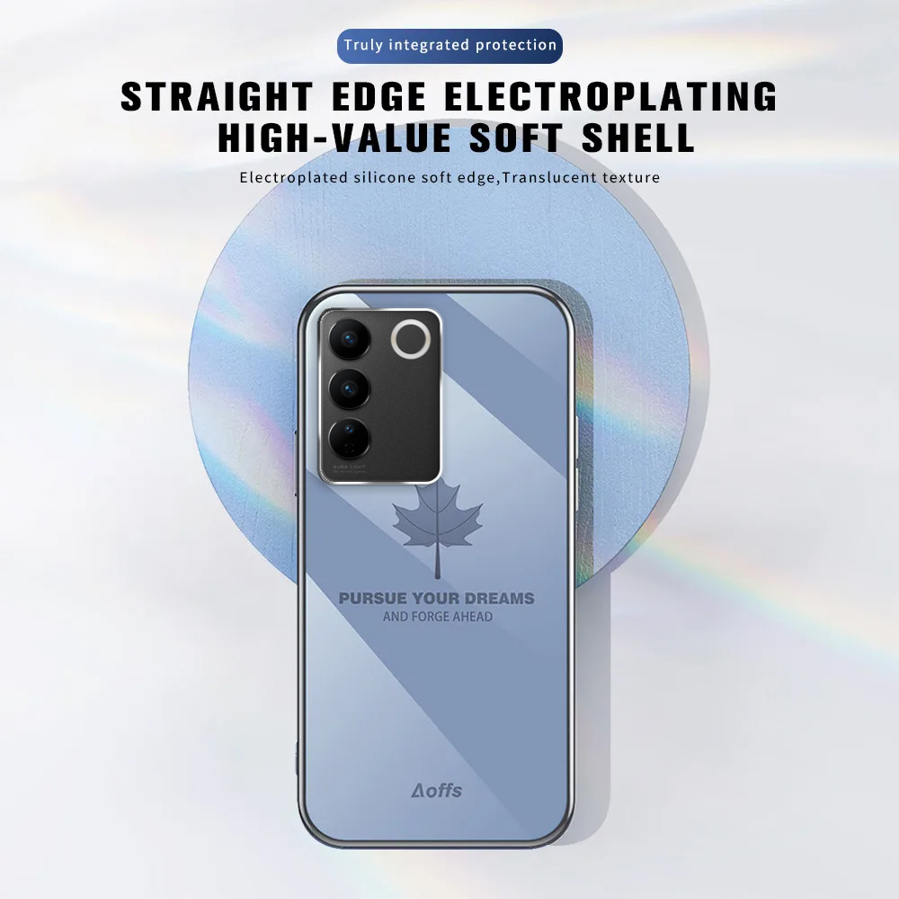 Vivo V27 5G Luxury Silicone Back Cover